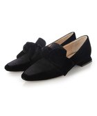【モード エ ジャコモ/MODE ET JACOMO】のMODE ET JACOMO ベルベットリボンローファー 人気、トレンドファッション・服の通販 founy(ファニー) ファッション Fashion レディースファッション Fashion for Women クール Cool, Chic シューズ Shoes, Footwear シンプル Simple, Minimal ドレス Dress, One-Piece ビジネス 仕事 通勤 Business / Work / Commuting フラット Flat, Flat Shoes ベルベット Velvet, Velvety リボン Ribbon, Bow 今季 This Season, Current Season 日本製 Made In Japan A/W・秋冬 Autumn/Winter thumbnail ブラックキジ|ID: prp329100004811103 ipo3291000000034921823