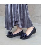 【モード エ ジャコモ/MODE ET JACOMO】のMODE ET JACOMO ラウンドリボンバレエシューズ 人気、トレンドファッション・服の通販 founy(ファニー) ファッション Fashion レディースファッション Fashion for Women オケージョン Occasion Wear グリッター Glitter, Sparkle サテン Satin, Glossy Fabric シューズ Shoes, Footwear バレエ Ballet, Ballet Style フラット Flat, Flat Shoes リボン Ribbon, Bow 日本製 Made In Japan 結婚式 Wedding ビジネス 仕事 通勤 Business / Work / Commuting thumbnail ブラックキジ|ID: prp329100004811104 ipo3291000000034921826