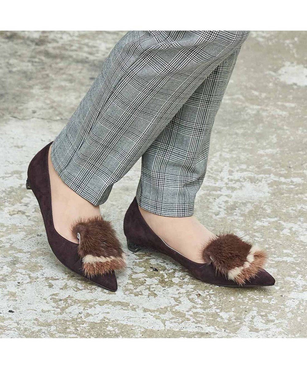 【モード エ ジャコモ/MODE ET JACOMO】のMODE ET JACOMO コンビファー付きフラットパンプス 人気、トレンドファッション・服の通販 founy(ファニー) ファッション Fashion レディースファッション Fashion for Women オケージョン Occasion Wear グリッター Glitter, Sparkle コンビ Combo, Combination Style シューズ Shoes, Footwear フラット Flat, Flat Shoes プレーン Plain, Simple ミックス Mix, Mixed Style ビジネス 仕事 通勤 Business / Work / Commuting 結婚式 Wedding other-1|ID: prp329100004811105 ipo3291000000034921827