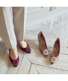 【モード エ ジャコモ/MODE ET JACOMO】のMODE ET JACOMO ビジューバックルパンプス 人気、トレンドファッション・服の通販 founy(ファニー) ファッション Fashion レディースファッション Fashion for Women バッグ Bags おすすめ Recommended / Our Picks オケージョン Occasion Wear シューズ Shoes, Footwear デニム Denim, Jeans Material ビジュー Bijou, Jewel-like Accent ワンポイント One Point, Statement Accent ビジネス 仕事 通勤 Business / Work / Commuting 日本製 Made In Japan 結婚式 Wedding thumbnail ワインスエード|ID: prp329100004811107 ipo3291000000034921838