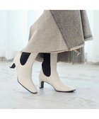 【モード エ ジャコモ/MODE ET JACOMO】のMODE ET JACOMO スクエアトゥサイドゴアブーツ 人気、トレンドファッション・服の通販 founy(ファニー) ファッション Fashion レディースファッション Fashion for Women クール Cool, Chic シューズ Shoes, Footwear ショート Short, Short Length トレンド Trend, Trending Now バランス Balance, Style Balance フェミニン Feminine, Girly フォルム Silhouette, Form ミドル Middle Length, Mid Height 日本製 Made In Japan A/W・秋冬 Autumn/Winter thumbnail ホワイト|ID: prp329100004811110 ipo3291000000034921846