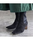 【モード エ ジャコモ/MODE ET JACOMO】のMODE ET JACOMO スクエアトゥサイドゴアブーツ 人気、トレンドファッション・服の通販 founy(ファニー) ファッション Fashion レディースファッション Fashion for Women クール Cool, Chic シューズ Shoes, Footwear ショート Short, Short Length トレンド Trend, Trending Now バランス Balance, Style Balance フェミニン Feminine, Girly フォルム Silhouette, Form ミドル Middle Length, Mid Height 日本製 Made In Japan A/W・秋冬 Autumn/Winter thumbnail ブラックスエード|ID: prp329100004811110 ipo3291000000034921848