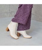 【モード エ ジャコモ/MODE ET JACOMO】のMODE ET JACOMO サイドバックルショートブーツ 人気、トレンドファッション・服の通販 founy(ファニー) ファッション Fashion レディースファッション Fashion for Women バッグ Bags クッション Cushion, Throw Pillow シューズ Shoes, Footwear ショート Short, Short Length 定番 Standard, Basic Item A/W・秋冬 Autumn/Winter thumbnail アイボリー|ID: prp329100004811116 ipo3291000000034921863