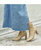 【モード エ ジャコモ/MODE ET JACOMO】のMODE ET JACOMO サイドベルトスクエアトゥショートブーツ ライトイエロー|ID: prp329100004811117 ipo3291000000034921867