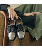 【モード エ ジャコモ/MODE ET JACOMO】のD ICI シャーリングモチーフデザインスニーカー 人気、トレンドファッション・服の通販 founy(ファニー) ファッション Fashion レディースファッション Fashion for Women シンプル Simple, Minimal スニーカー Sneakers, Trainers フォルム Silhouette, Form モチーフ Motif, Design Theme エレガント 上品 Elegant 旅行 Travel 軽量 Lightweight, Ultra Light ビジネス 仕事 通勤 Business / Work / Commuting thumbnail グレーメタリック|ID: prp329100004811120 ipo3291000000034921876