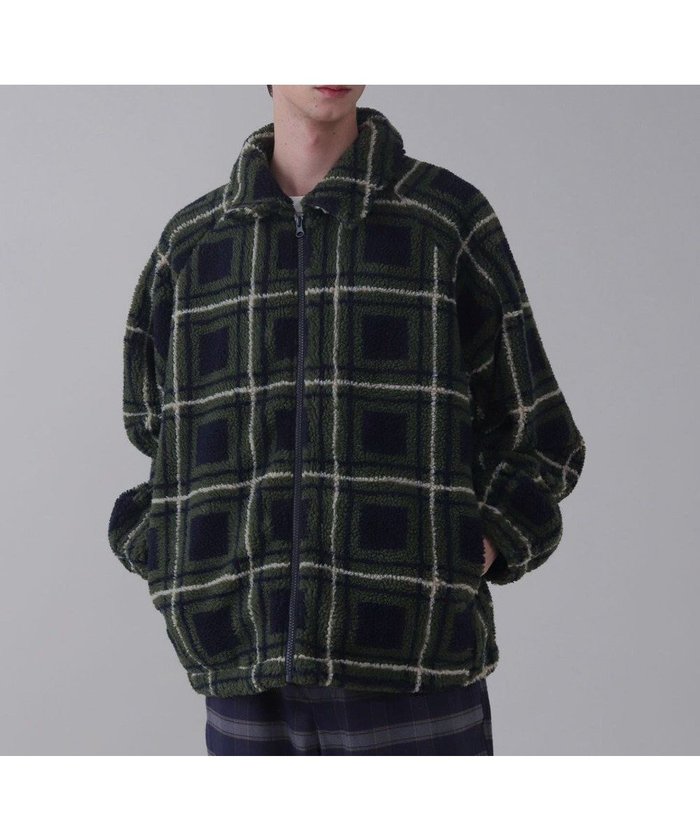 【ウィゴー/WEGO】の【ユニセックス着用ITEM】ボアチェックブルゾン インテリア・キッズ・メンズ・レディースファッション・服の通販 founy(ファニー) https://founy.com/ ファッション Fashion レディースファッション Fashion for Women アウター Coat / Outerwear Collection レディースジャケット・軽アウター Jackets ブルゾンジャケット・スポーティアウター Blouson Jackets インナー Innerwear 秋 Autumn シューズ Shoes, Footwear シンプル Simple, Minimal ジャケット Jacket, Outerwear スニーカー Sneakers, Trainers スマホ Smartphone, Mobile Device スラックス Slacks, Dress Pants タートルネック Turtleneck, High Neck ダウン Down, Puffer チェック Check, Plaid, Tartan デニム Denim, Jeans Material ブルゾン Blouson, Bomber Jacket ボトム Bottoms, Lower Wear 防寒 Cold Protection, Winter-Ready ワイド Wide, Wide Fit 冬 Winter / This Winter A/W・秋冬 Autumn/Winter おすすめ Recommended / Our Picks エレガント 上品 Elegant |ID: prp329100004811140 ipo3291000000034921941