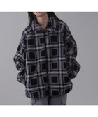 【ウィゴー/WEGO】の【ユニセックス着用ITEM】ボアチェックブルゾン 柄2|ID: prp329100004811140 ipo3291000000034921943