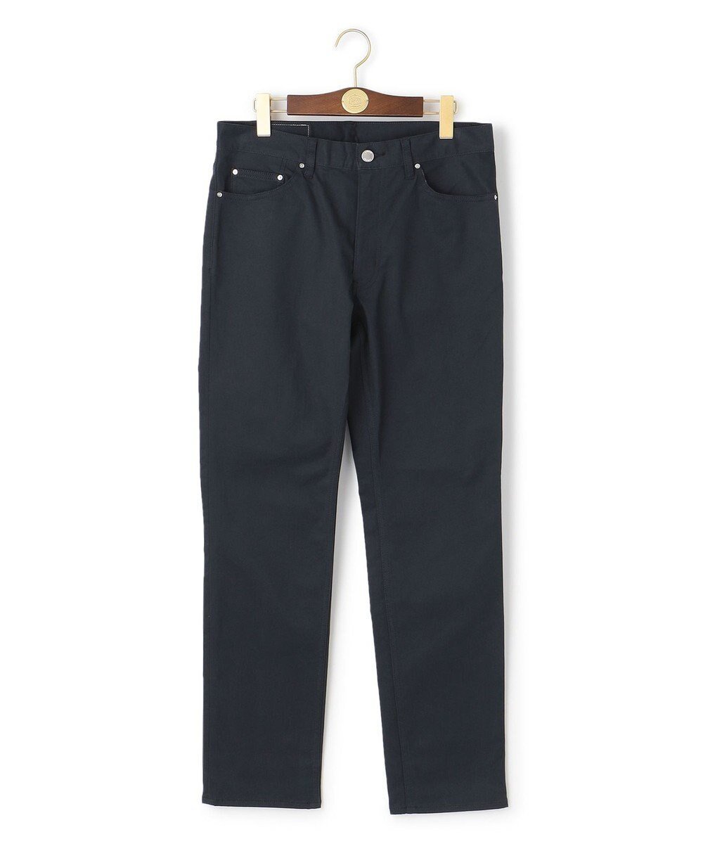 【ジェイ プレス/J.PRESS / MEN】のパウダーチノストレッチパンツ インテリア・キッズ・メンズ・レディースファッション・服の通販 founy(ファニー) 　ファッション　Fashion　メンズファッション　Fashion for Men　ボトムス　Bottoms　ストレッチ　Stretch, Stretchy Fabric　パウダー　Powder, Soft Tone　パッチ　Patch, Appliqué　フロント　Front, Front Design　ポケット　Pocket, Pocket Detail　秋　Autumn　A/W・秋冬　Autumn/Winter　ネイビー系|ID: prp329100004811151 ipo3291000000034922007