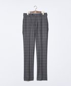 【ジェイ プレス/J.PRESS / MEN】の【TREATMENT WOOL】ストレッチサキソニーチェック スラックス ダークブラウン系3|ID: prp329100004811155 ipo3291000000034922033