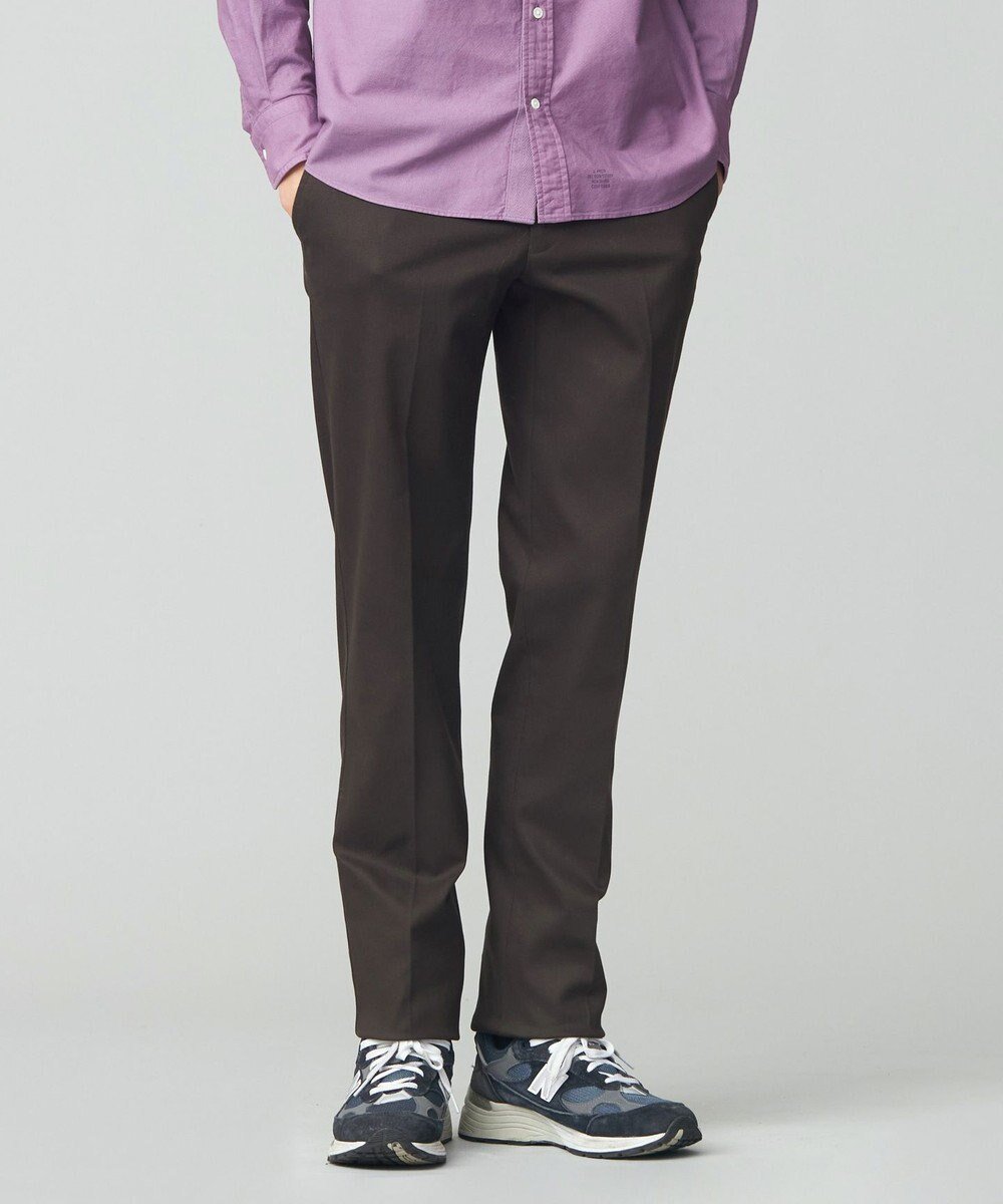 【ジェイ プレス/J.PRESS / MEN】のピースダイ トリコチンストレッチパンツ インテリア・キッズ・メンズ・レディースファッション・服の通販 founy(ファニー) ファッション Fashion メンズファッション Fashion for Men ボトムス Bottoms ジャケット Jacket, Outerwear ストレッチ Stretch, Stretchy Fabric スラックス Slacks, Dress Pants スリム Slim, Slim Fit ドレス Dress, One-Piece 定番 Standard, Basic Item A/W・秋冬 Autumn/Winter エレガント 上品 Elegant ダークブラウン系|ID: prp329100004811156 ipo3291000000034922051