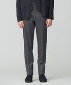 【ジェイ プレス/J.PRESS / MEN】のピースダイ トリコチンストレッチパンツ 人気、トレンドファッション・服の通販 founy(ファニー) ファッション Fashion メンズファッション Fashion for Men ボトムス Bottoms ジャケット Jacket, Outerwear ストレッチ Stretch, Stretchy Fabric スラックス Slacks, Dress Pants スリム Slim, Slim Fit ドレス Dress, One-Piece 定番 Standard, Basic Item A/W・秋冬 Autumn/Winter エレガント 上品 Elegant thumbnail グレー系|ID: prp329100004811156 ipo3291000000034922066