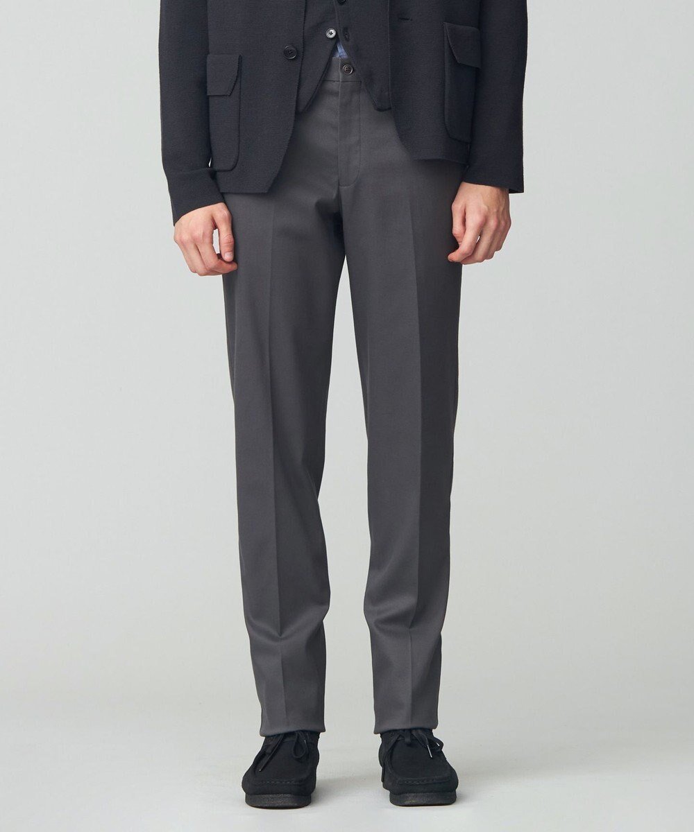 【ジェイ プレス/J.PRESS / MEN】のピースダイ トリコチンストレッチパンツ インテリア・キッズ・メンズ・レディースファッション・服の通販 founy(ファニー) ファッション Fashion メンズファッション Fashion for Men ボトムス Bottoms ジャケット Jacket, Outerwear ストレッチ Stretch, Stretchy Fabric スラックス Slacks, Dress Pants スリム Slim, Slim Fit ドレス Dress, One-Piece 定番 Standard, Basic Item A/W・秋冬 Autumn/Winter エレガント 上品 Elegant グレー系|ID: prp329100004811156 ipo3291000000034922066