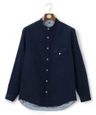【ジェイ プレス/J.PRESS / MEN】のバンドカラーリバーシブル シャツ ネイビー系|ID: prp329100004811157 ipo3291000000034922100