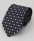 【五大陸/gotairiku / MEN】の【日本製】ネクタイ_小紋柄 ネイビー系8|ID: prp329100004811158 ipo3291000000034922133