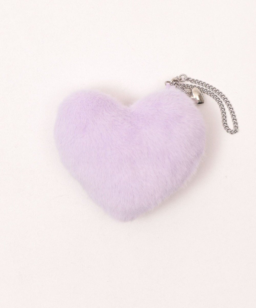 【ウィゴー/WEGO】の【痛バ&推し活グッズ】ふわふわハートIDフォトチャーム インテリア・キッズ・メンズ・レディースファッション・服の通販 founy(ファニー) 　ファッション　Fashion　レディースファッション　Fashion for Women　ミニ財布・二つ折り財布　Wallets & Card Cases　キーホルダー　Keychain, Key Holder　スマホ　Smartphone, Mobile Device　チャーム　Charm, Pendant　財布　Wallet, Purse　ライトパープル|ID: prp329100004811175 ipo3291000000034922316