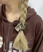 【ウィゴー/WEGO】のLベロアシュシュ 人気、トレンドファッション・服の通販 founy(ファニー) ファッション Fashion レディースファッション Fashion for Women トップス・カットソー Cut & Sew Tops ベロアトップス Velour Tops / Velvet-Look Items シュシュ&ヘアアクセ/ヘアアレンジ Scrunchies & Hair Accessories おすすめ Recommended / Our Picks アクセサリー Fashion Accessories スマホ Smartphone, Mobile Device ヘアアクセ Hair Accessory, Hair Clip ベロア Velour, Soft Velvet A/W・秋冬 Autumn/Winter thumbnail ブラウン|ID: prp329100004811178 ipo3291000000034922341