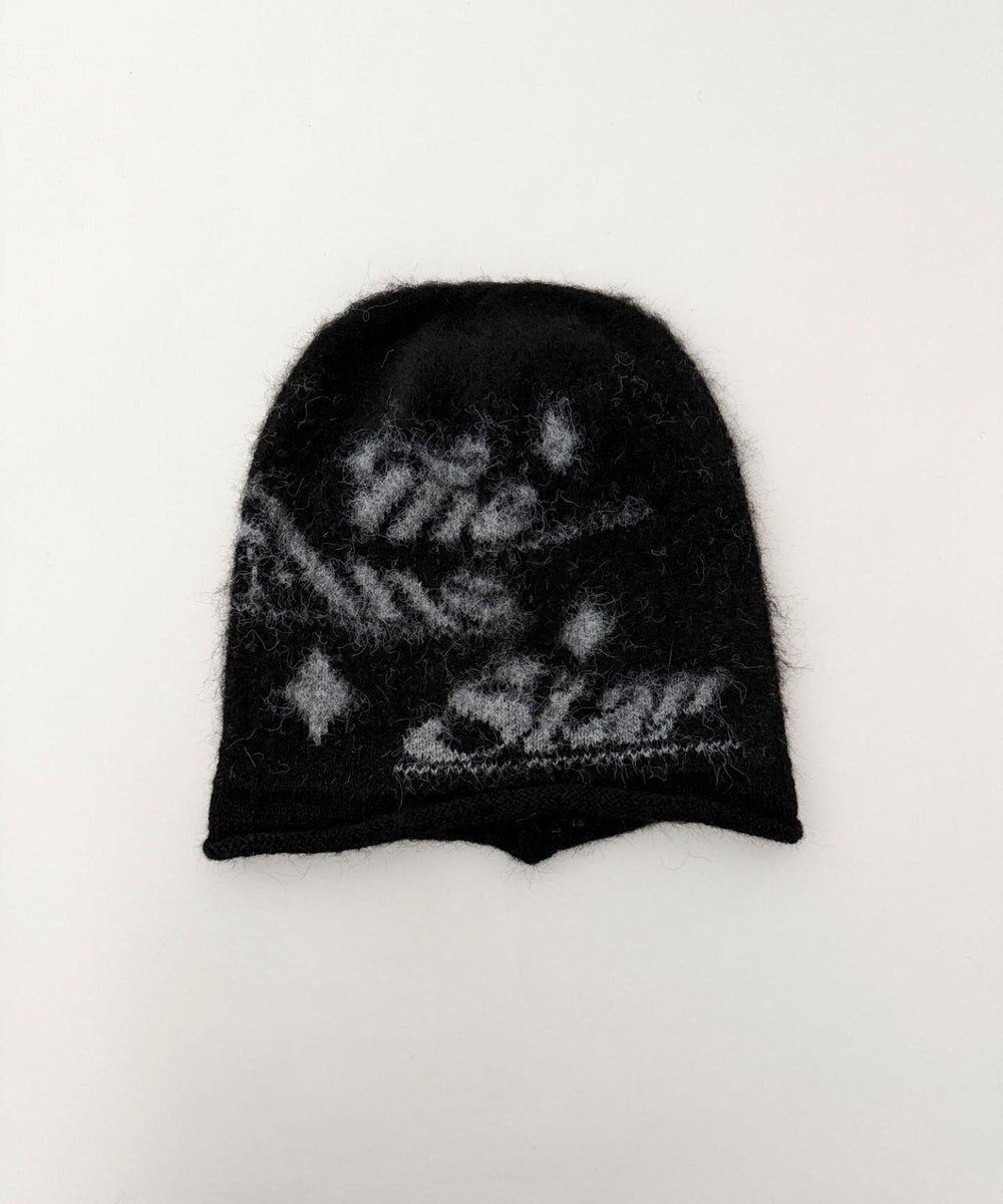 【ウィゴー/WEGO】のロゴジャガードファジービーニー インテリア・キッズ・メンズ・レディースファッション・服の通販 founy(ファニー) 　ファッション　Fashion　レディースファッション　Fashion for Women　トップス・カットソー　Cut & Sew Tops　ニット　Knit Tops & Sweaters　キャップ&ハット　Hats & Caps　キャップ　Cap, Baseball Cap　スマホ　Smartphone, Mobile Device　トレンド　Trend, Trending Now　帽子　Hat, Headwear　防寒　Cold Protection, Winter-Ready　ブラック|ID: prp329100004811181 ipo3291000000034922374