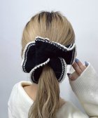 【ウィゴー/WEGO】のLパイピングニットシュシュ 人気、トレンドファッション・服の通販 founy(ファニー) ファッション Fashion レディースファッション Fashion for Women トップス・カットソー Cut & Sew Tops ニット Knit Tops & Sweaters シュシュ&ヘアアクセ/ヘアアレンジ Scrunchies & Hair Accessories おすすめ Recommended / Our Picks アクセサリー Fashion Accessories スマホ Smartphone, Mobile Device A/W・秋冬 Autumn/Winter thumbnail ブラック|ID: prp329100004811184 ipo3291000000034922394