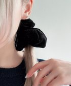 【ウィゴー/WEGO】のLベロアラメシュシュ ブラック|ID: prp329100004811190 ipo3291000000034922430