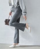 【ウィゴー/WEGO】の【美脚パンツ】ストレッチフレアデニムパンツ デニムブラックソノタ|ID: prp329100004811198 ipo3291000000035715470