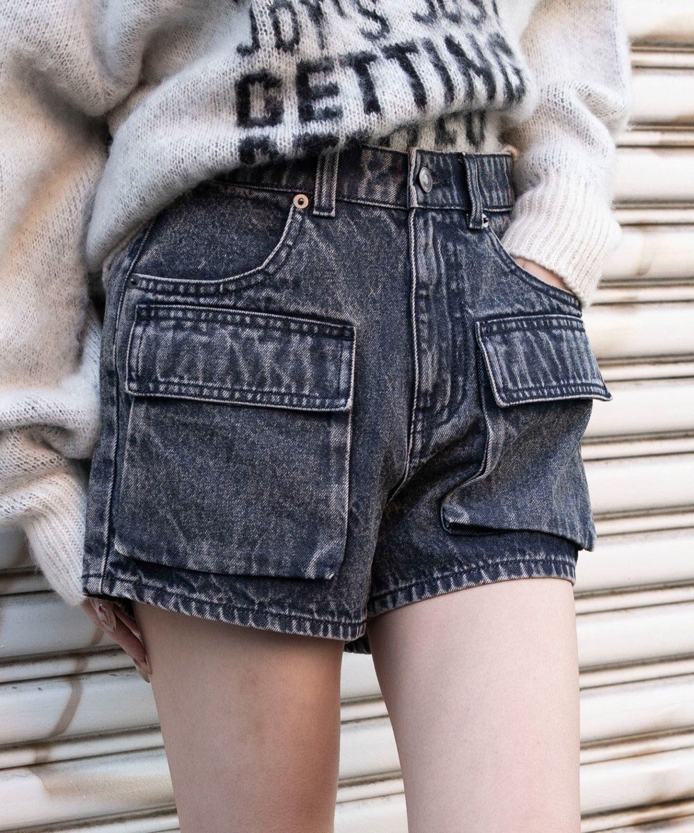 【ウィゴー/WEGO】のマイクロショートパンツ インテリア・キッズ・メンズ・レディースファッション・服の通販 founy(ファニー) 　ファッション　Fashion　レディースファッション　Fashion for Women　パンツ　Pants & Trousers　デニムパンツ・ジーンズ・美脚デニム　Denim Jeans & Pants　ショートパンツ・ハーフパンツ　High-Waisted & Relaxed Shorts　春　Spring　秋　Autumn　コンパクト　Compact, Small Size　ショーツ　Shorts, Short Pants　ショート　Short, Short Length　シンプル　Simple, Minimal　スウェット / スエット　Sweatshirt, Sweatwear　スマホ　Smartphone, Mobile Device　ソックス　Socks, Hosiery　デニム　Denim, Jeans Material　トレンド　Trend, Trending Now　長袖　Long Sleeve, Full Sleeve　バランス　Balance, Style Balance　ロング　Long, Long-Length　冬　Winter / This Winter　S/S・春夏　SS, Spring/Summer, Warm Season　おすすめ　Recommended / Our Picks　夏　Summer　デニム中濃加工色|ID: prp329100004811200 ipo3291000000034922479