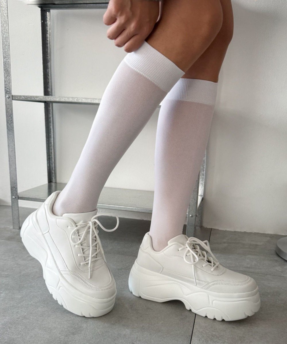 【ウィゴー/WEGO】の厚底スニーカー インテリア・キッズ・メンズ・レディースファッション・服の通販 founy(ファニー) 　ファッション　Fashion　レディースファッション　Fashion for Women　おすすめ　Recommended / Our Picks　シューズ　Shoes, Footwear　シンプル　Simple, Minimal　スニーカー　Sneakers, Trainers　スマホ　Smartphone, Mobile Device　厚底　Platform Shoes　ホワイト|ID: prp329100004811206 ipo3291000000034922506