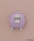 【組曲 / KIDS/KUMIKYOKU】の【Fサイズ】シナぷしゅ リュック 人気、トレンドファッション・服の通販 founy(ファニー) ファッション Fashion キッズファッション Fashion for Kids プリント Print, Printed Pattern ボーダー Border, Stripe ラベンダー Lavender リュック Backpack, Rucksack thumbnail ラベンダー系|ID: prp329100004811983 ipo3291000000034931242