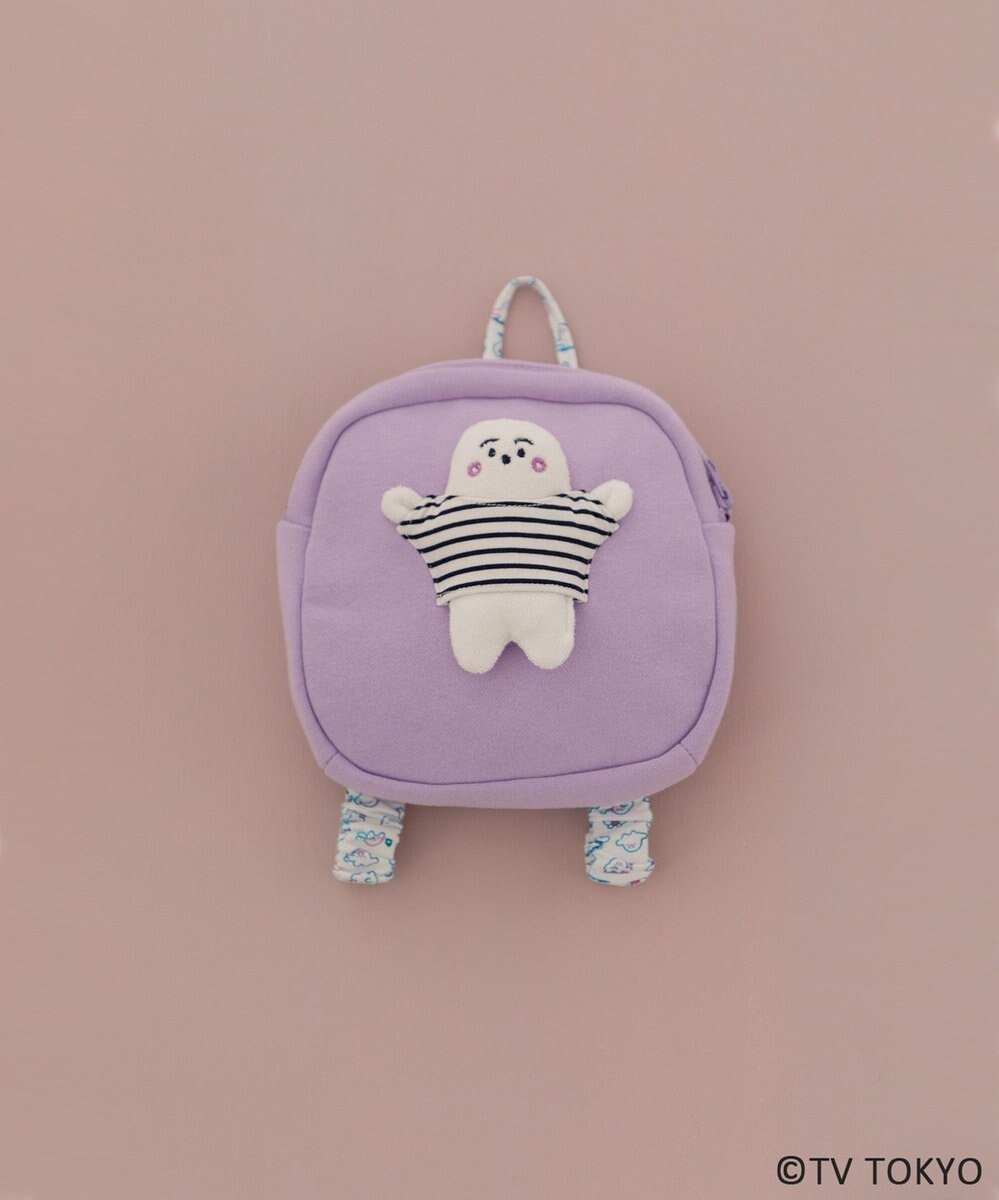 【組曲 / KIDS/KUMIKYOKU】の【Fサイズ】シナぷしゅ リュック インテリア・キッズ・メンズ・レディースファッション・服の通販 founy(ファニー) 　ファッション　Fashion　キッズファッション　Fashion for Kids　プリント　Print, Printed Pattern　ボーダー　Border, Stripe　ラベンダー　Lavender　リュック　Backpack, Rucksack　ラベンダー系|ID: prp329100004811983 ipo3291000000034931242