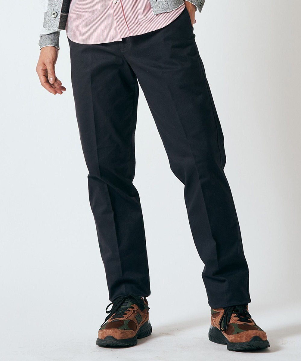【ジェイ プレス/J.PRESS / MEN】のオーガニックコットントリコチンストレッチ スローンパンツ インテリア・キッズ・メンズ・レディースファッション・服の通販 founy(ファニー) 　ファッション　Fashion　メンズファッション　Fashion for Men　ボトムス　Bottoms　おすすめ　Recommended / Our Picks　オーガニック　Organic Cotton　シンプル　Simple, Minimal　夏　Summer　定番　Standard, Basic Item　春　Spring　S/S・春夏　SS, Spring/Summer, Warm Season　秋　Autumn　ネイビー系|ID: prp329100004811987 ipo3291000000034931254