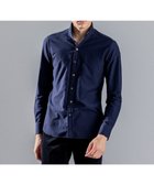 【ジョゼフ オム/JOSEPH HOMME / MEN】のツイルネルジャージー ウイングカラーシャツ 人気、トレンドファッション・服の通販 founy(ファニー) ファッション Fashion メンズファッション Fashion for Men トップス・カットソー Cut & Sew Tops メンズシャツ Shirts インナー Innerwear シェイプ Shape, Slim Fit シンプル Simple, Minimal ジャケット Jacket, Outerwear ストレッチ Stretch, Stretchy Fabric ポケット Pocket, Pocket Detail A/W・秋冬 Autumn/Winter 長袖 Long Sleeve, Full Sleeve thumbnail ネイビー系|ID: prp329100004811989 ipo3291000000034931265
