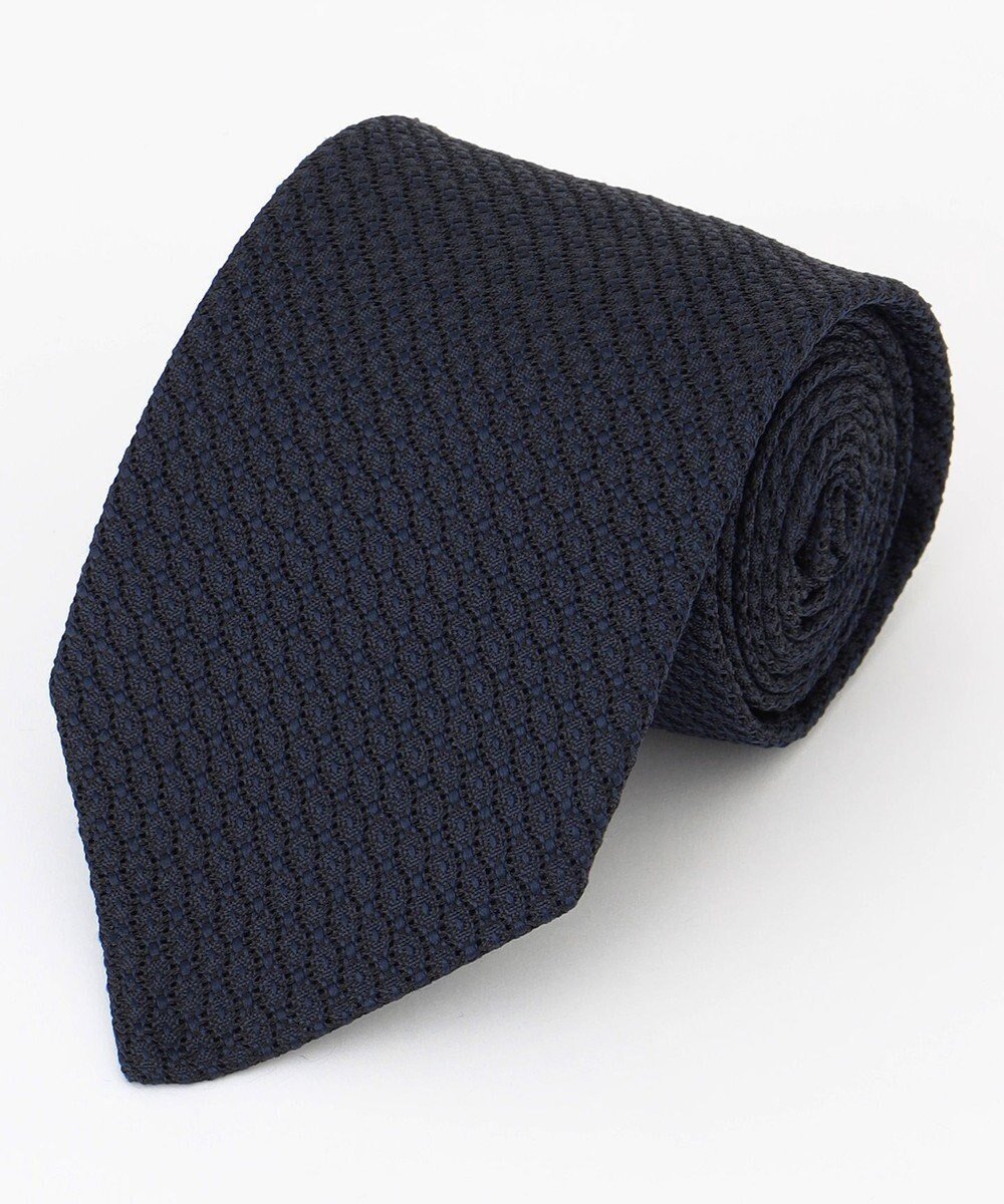 【ジェイ プレス/J.PRESS / MEN】の【JAPANESE SILK FRESCO TIE COLLECTION】無地ネクタイ インテリア・キッズ・メンズ・レディースファッション・服の通販 founy(ファニー) 　ファッション　Fashion　メンズファッション　Fashion for Men　スーツ　Suit, Formalwear　無地　Plain, Solid Color　ネイビー系|ID: prp329100004811998 ipo3291000000034931297