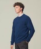 【ジェイ プレス/J.PRESS / MEN】のカシミア サドルショルダー クルーネック ニット ブルー系|ID: prp329100004811999 ipo3291000000034931301