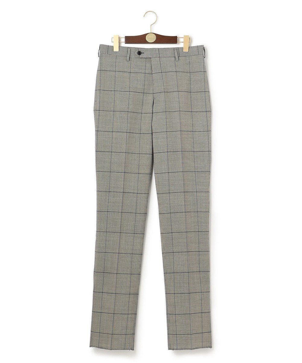 【ジェイ プレス/J.PRESS / MEN】の【J.PRESS BASIC】ペピンメリノコンフォート ストレッチミックスチェック スラックス インテリア・キッズ・メンズ・レディースファッション・服の通販 founy(ファニー) 　ファッション　Fashion　メンズファッション　Fashion for Men　ボトムス　Bottoms　ウォッシャブル　Machine Washable　春　Spring　ストレッチ　Stretch, Stretchy Fabric　スラックス　Slacks, Dress Pants　スーツ　Suit, Formalwear　ドレス　Dress, One-Piece　定番　Standard, Basic Item　フィット　Fit, Slim Fit　S/S・春夏　SS, Spring/Summer, Warm Season　夏　Summer　ブラック系4|ID: prp329100004812002 ipo3291000000034931312