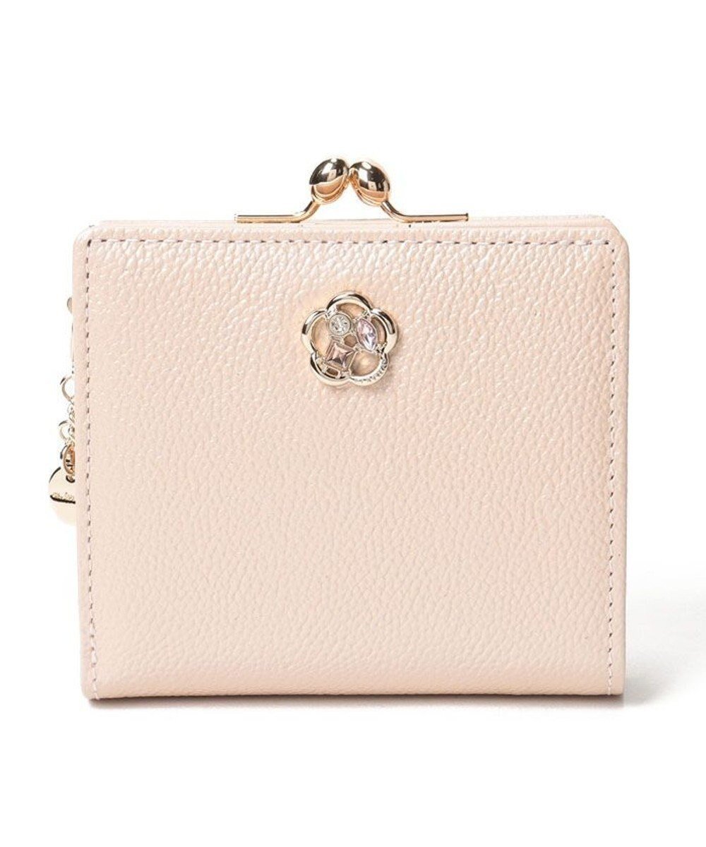 【クレイサス/CLATHAS】のモマン 口金二つ折り財布 インテリア・キッズ・メンズ・レディースファッション・服の通販 founy(ファニー) 　ファッション　Fashion　レディースファッション　Fashion for Women　ミニ財布・二つ折り財布　Wallets & Card Cases　クリスタル　Crystal, Swarovski　コンパクト　Compact, Small Size　ジュエリー　Jewelry, Accessories　トレンド　Trend, Trending Now　パール　Pearl, Pearl Accent　ビジュー　Bijou, Jewel-like Accent　ラベンダー　Lavender　エレガント 上品　Elegant　財布　Wallet, Purse　ピンク|ID: prp329100004812008 ipo3291000000034931356