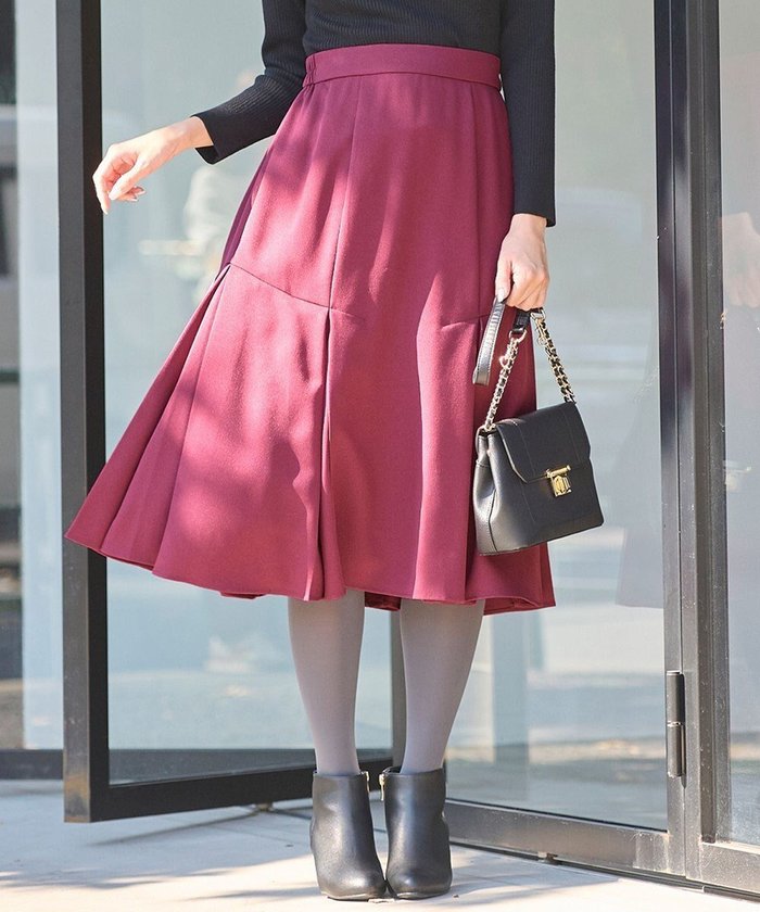 【エニィ スィス/any SiS】の【洗える】タックマーメイド スカート インテリア・キッズ・メンズ・レディースファッション・服の通販 founy(ファニー) https://founy.com/ ファッション Fashion レディースファッション Fashion for Women スカート Skirts フィット Fit, Slim Fit ポケット Pocket, Pocket Detail マーメイド Mermaid, Fishtail Silhouette 洗える Machine Washable A/W・秋冬 Autumn/Winter |ID: prp329100004812011 ipo3291000000034931382