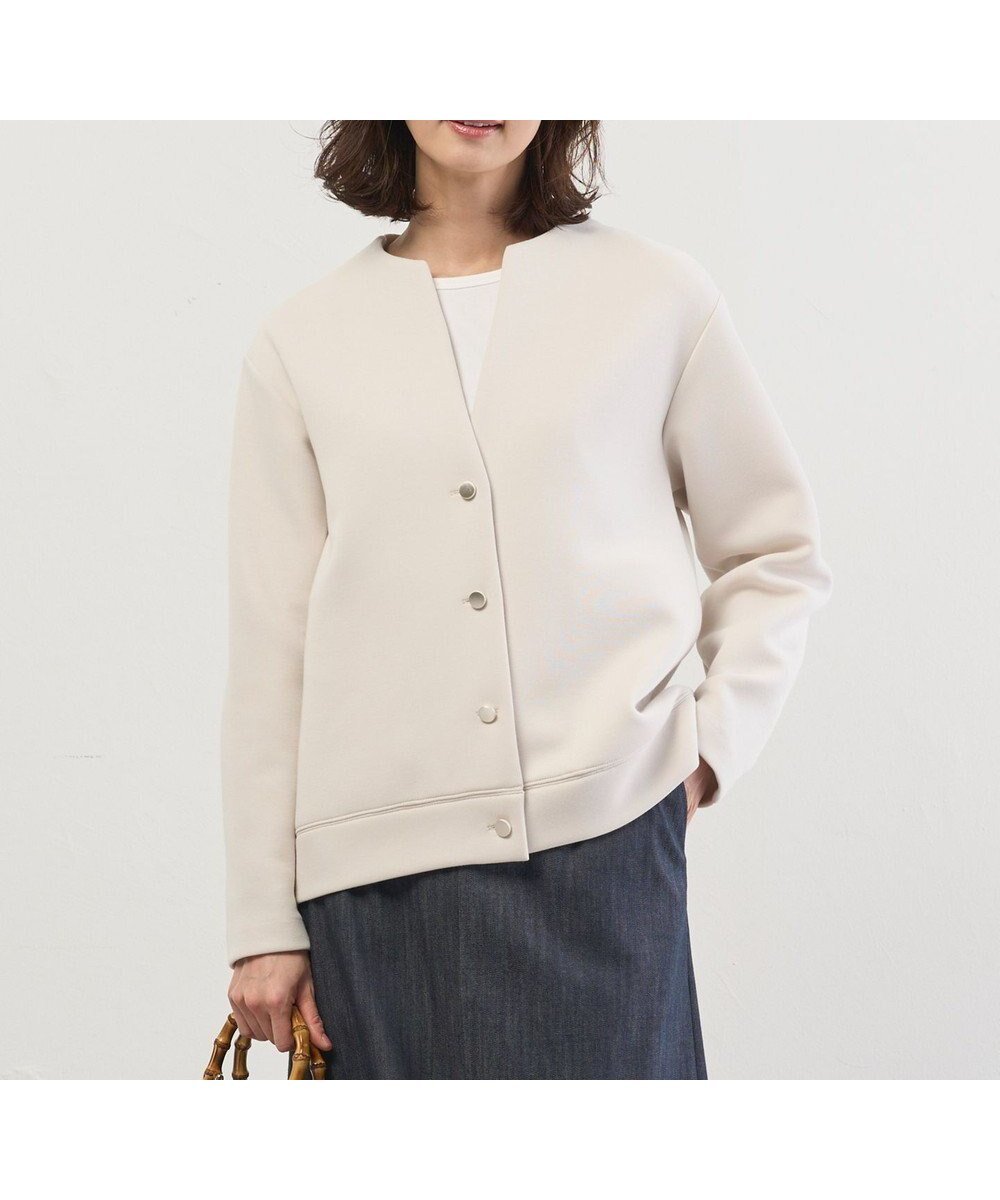 【ジェイ プレス/J.PRESS】のダンボールジャージー ブルゾン 人気、トレンドファッション・服の通販 founy(ファニー) 　ファッション　Fashion　レディースファッション　Fashion for Women　アウター　Coat / Outerwear Collection　レディースジャケット・軽アウター　Jackets　ブルゾンジャケット・スポーティアウター　Blouson Jackets　カーディガン　Cardigan, Knitwear　ジャケット　Jacket, Outerwear　ブルゾン　Blouson, Bomber Jacket　ベーシック　Basic, Essential　リラックス　Relax, Relaxed Fit　夏　Summer　春　Spring　S/S・春夏　SS, Spring/Summer, Warm Season　 other-1|ID: prp329100004812022 ipo3291000000034931458