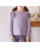 【エニィ/ANY / KIDS】の袖 レース ガーリー Tシャツ 人気、トレンドファッション・服の通販 founy(ファニー) ファッション Fashion キッズファッション Fashion for Kids トップス・カットソー Cut & Sew Tops カットソー Cut and Sewn Top ガーリー Girly, Feminine Style シンプル Simple, Minimal ポケット Pocket, Pocket Detail レース Lace, Lace Fabric エレガント 上品 Elegant 秋 Autumn A/W・秋冬 Autumn/Winter 長袖 Long Sleeve, Full Sleeve thumbnail ラベンダー|ID: prp329100004812864 ipo3291000000034940955