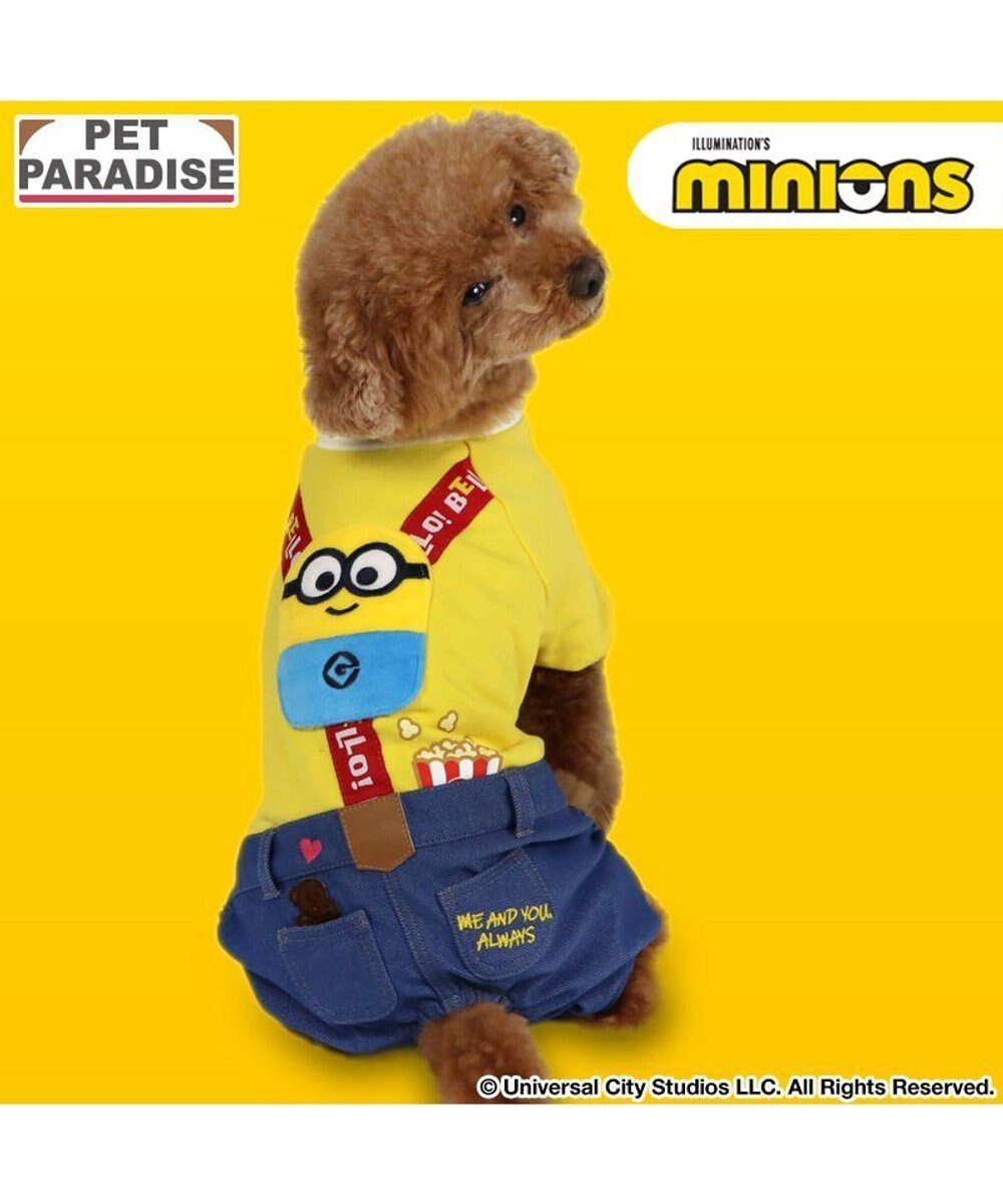 【ペットパラダイス/PET PARADISE / GOODS】のミニオン ボブ サスペンダー上下セット風 パンツつなぎ 小型犬 インテリア・キッズ・メンズ・レディースファッション・服の通販 founy(ファニー) 　イエロー　Yellow　サスペンダー　Suspenders, Braces　夏　Summer　春　Spring　S/S・春夏　SS, Spring/Summer, Warm Season　犬　Dog　ホーム・キャンプ・アウトドア・お取り寄せ　Home Living / Home & Lifestyle / Camping Gear / Outdoor Camping　ペットグッズ　Pet Supplies　イエロー|ID: prp329100004812866 ipo3291000000034940966