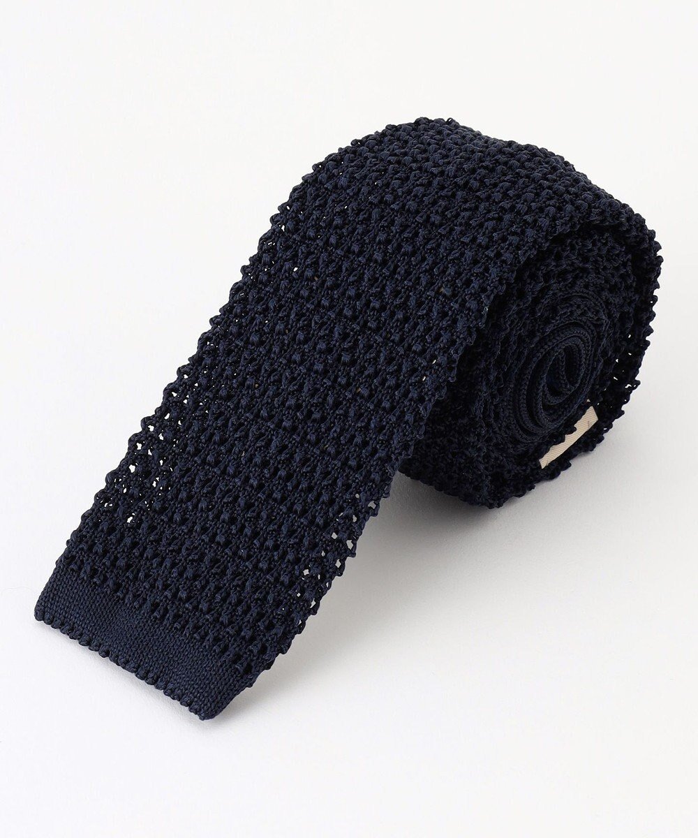 【ジェイ プレス/J.PRESS / MEN】の【J.PRESS KNIT TIE COLLECTION】無地 ニットネクタイ インテリア・キッズ・メンズ・レディースファッション・服の通販 founy(ファニー) 　ファッション　Fashion　メンズファッション　Fashion for Men　スーツ　Suit, Formalwear　ドレス　Dress, One-Piece　リラックス　Relax, Relaxed Fit　無地　Plain, Solid Color　ネイビー系|ID: prp329100004812872 ipo3291000000034940981