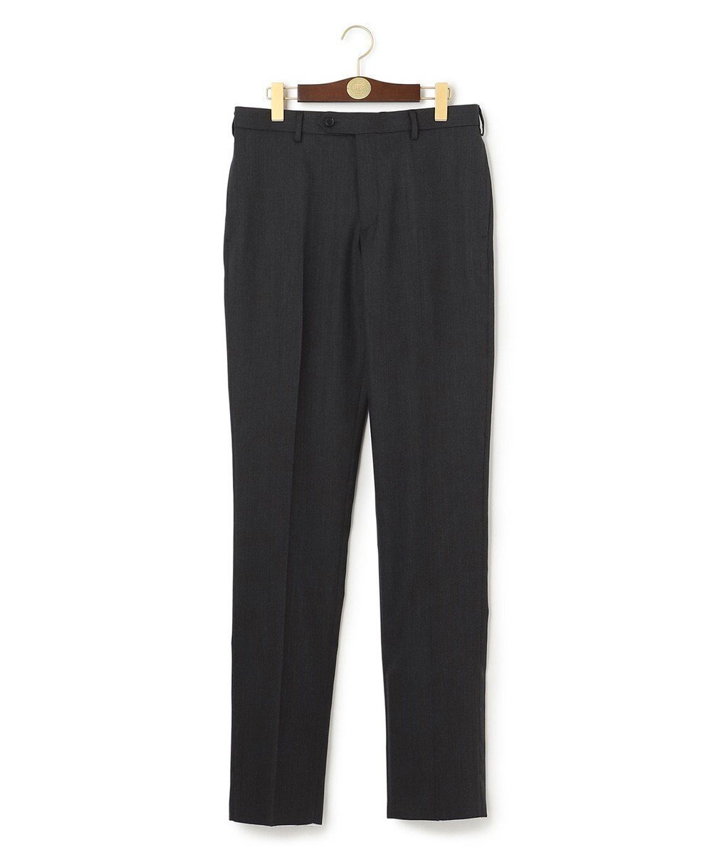 【ジェイ プレス/J.PRESS / MEN】の【J.PRESS BASIC】ペピンメリノコンフォート ストレッチバーズアイ スラックス インテリア・キッズ・メンズ・レディースファッション・服の通販 founy(ファニー) 　ファッション　Fashion　メンズファッション　Fashion for Men　ボトムス　Bottoms　ウォッシャブル　Machine Washable　春　Spring　ストレッチ　Stretch, Stretchy Fabric　スラックス　Slacks, Dress Pants　スーツ　Suit, Formalwear　ドレス　Dress, One-Piece　定番　Standard, Basic Item　フィット　Fit, Slim Fit　S/S・春夏　SS, Spring/Summer, Warm Season　夏　Summer　グレー系|ID: prp329100004812878 ipo3291000000034941006