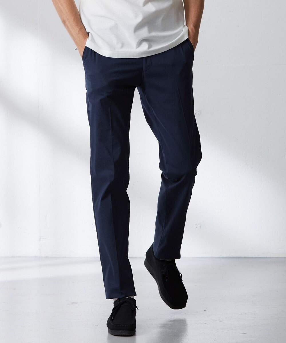 【ジェイ プレス/J.PRESS / MEN】のハイパワーストレッチ シャンブレードビー パンツ インテリア・キッズ・メンズ・レディースファッション・服の通販 founy(ファニー) 　ファッション　Fashion　メンズファッション　Fashion for Men　ボトムス　Bottoms　春　Spring　ジャケット　Jacket, Outerwear　スラックス　Slacks, Dress Pants　スリム　Slim, Slim Fit　ドレス　Dress, One-Piece　S/S・春夏　SS, Spring/Summer, Warm Season　夏　Summer　エレガント 上品　Elegant　ネイビー系|ID: prp329100004812882 ipo3291000000034941021