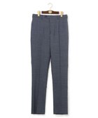 【ジェイ プレス/J.PRESS / MEN】の【J.PRESS BASIC】ペピンメリノコンフォート ストレッチムリネ ハウンドトゥース スラックス ブルー系8|ID: prp329100004812883 ipo3291000000034941023