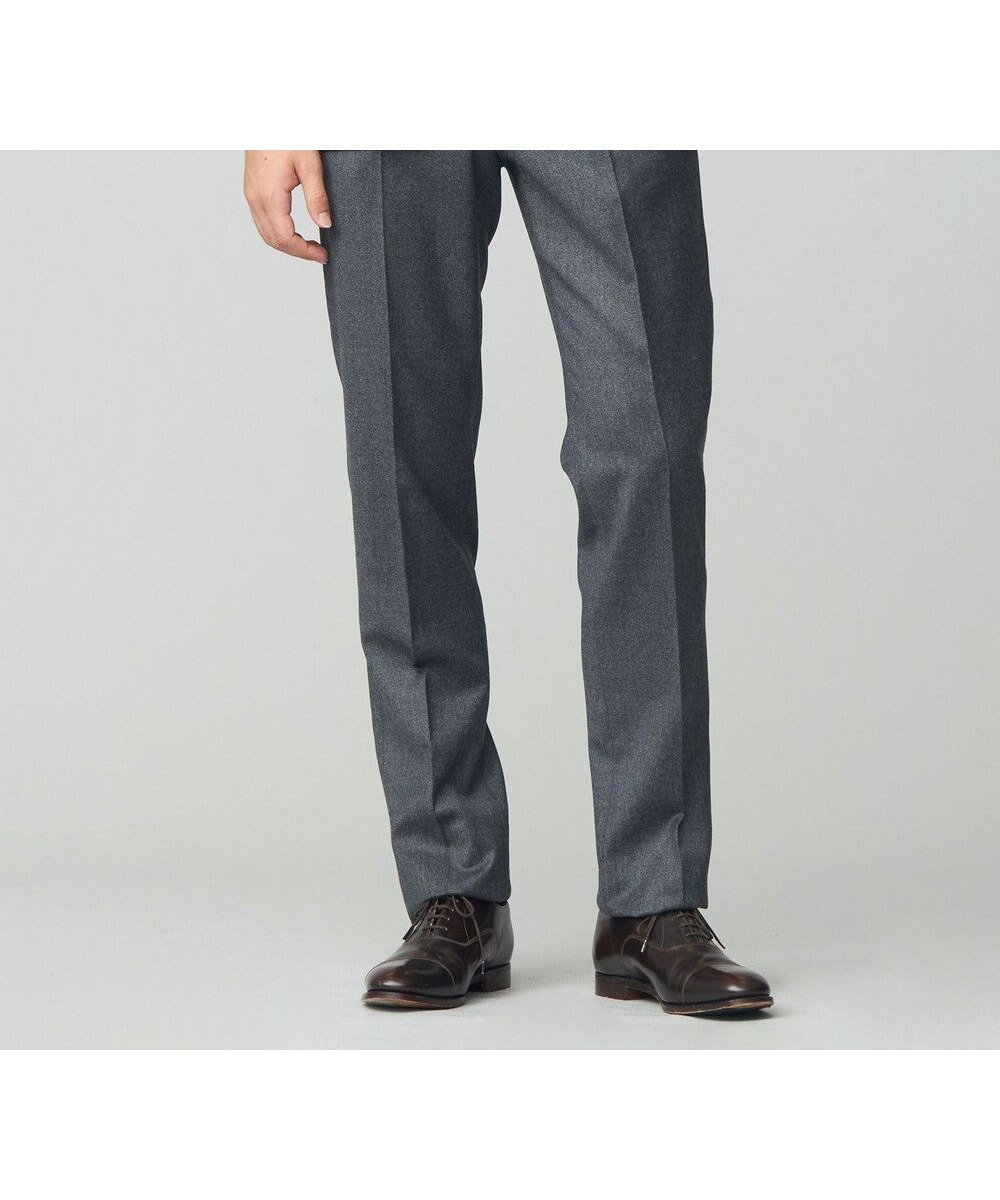 【ジェイ プレス/J.PRESS / MEN】の【J.PRESS MOVING】REDA1865ライトフランネル スラックス 人気、トレンドファッション・服の通販 founy(ファニー) 　ファッション　Fashion　メンズファッション　Fashion for Men　ボトムス　Bottoms　カッティング　Cutting Detail　ショルダー　Shoulder, Shoulder Strap　シンプル　Simple, Minimal　ジャケット　Jacket, Outerwear　ストレッチ　Stretch, Stretchy Fabric　スポーツ　Sports, Activewear　スマート　Smart, Elegant　スラックス　Slacks, Dress Pants　スーツ　Suit, Formalwear　セットアップ　Set-Up, Coordinated Outfit　定番　Standard, Basic Item　パイピング　Piping, Trim Design　フィット　Fit, Slim Fit　ポケット　Pocket, Pocket Detail　A/W・秋冬　Autumn/Winter　 other-1|ID: prp329100004812885 ipo3291000000034941032