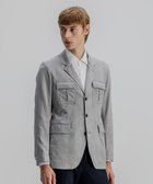 【ジョゼフ オム/JOSEPH HOMME / MEN】のコマスウェード フィールドジャケット ライトグレー系|ID: prp329100004812888 ipo3291000000034941045