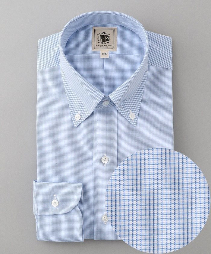 【ジェイ プレス/J.PRESS / MEN】の【Single Needle Tailoring / 形態安定】ブロードチェック シャツ / B.D. インテリア・キッズ・メンズ・レディースファッション・服の通販 founy(ファニー) https://founy.com/ ファッション Fashion メンズファッション Fashion for Men トップス・カットソー Cut & Sew Tops メンズシャツ Shirts スーピマ Supima, Premium Cotton チェック Check, Plaid, Tartan ドレス Dress, One-Piece バランス Balance, Style Balance フィット Fit, Slim Fit ブロード Broadcloth, Fine Cotton A/W・秋冬 Autumn/Winter S/S・春夏 SS, Spring/Summer, Warm Season 夏 Summer エレガント 上品 Elegant |ID: prp329100004812891 ipo3291000000034941056