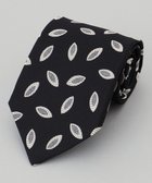 【五大陸/gotairiku / MEN】の【日本製】西陣ネクタイ_ブラック×シルバー系 ブラック系4|ID: prp329100004812892 ipo3291000000034941063