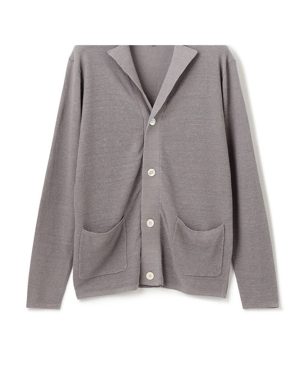 【ジェイ プレス/J.PRESS / MEN】の【WEB・一部店舗限定】リネンアンカージャケット インテリア・キッズ・メンズ・レディースファッション・服の通販 founy(ファニー) 　ファッション　Fashion　メンズファッション　Fashion for Men　トップス・カットソー　Cut & Sew Tops　カーディガン / 羽織り　Cardigans　おすすめ　Recommended / Our Picks　カーディガン　Cardigan, Knitwear　ジャケット　Jacket, Outerwear　フィット　Fit, Slim Fit　リネン　Linen, Linen Fabric　レギュラー　Regular, Standard Fit　夏　Summer　春　Spring　S/S・春夏　SS, Spring/Summer, Warm Season　グレー系|ID: prp329100004812893 ipo3291000000034941067