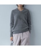 【アイシービー/iCB】のフォックスアルパカ Vネックプルオーバーニット 人気、トレンドファッション・服の通販 founy(ファニー) ファッション Fashion レディースファッション Fashion for Women トップス・カットソー Cut & Sew Tops ニット Knit Tops & Sweaters カジュアルプルオーバー・ニットトップス Pullovers & Knit Tops / Casual Pullovers Vネックトップス V-Neck Tops / V-Cut Neckline Shirts カーディガン Cardigan, Knitwear シンプル Simple, Minimal セーター Sweater, Knitwear 人気 Popular, Best Seller フォックス Fox, Fox Fur ヘムライン Hemline, Bottom Cut ボトム Bottoms, Lower Wear ラグジュアリー Luxury, Elegant A/W・秋冬 Autumn/Winter 2024年 2024 2024-2025秋冬・A/W Autumn/Winter 2024–25 AW24–25 thumbnail ライトグレー系|ID: prp329100004812898 ipo3291000000034941083