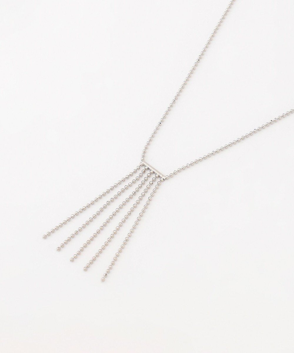 【23区/NIJYUSANKU】のフリンジ ネックレス インテリア・キッズ・メンズ・レディースファッション・服の通販 founy(ファニー) ファッション Fashion レディースファッション Fashion for Women ジュエリー Jewelry ネックレス Necklaces & Pendants 2023年 2023 2023-2024秋冬・A/W Autumn/Winter 2023–24 AW23–24 冬 Winter / This Winter アクセサリー Fashion Accessories ショート Short, Short Length シンプル Simple, Minimal チェーン Chain, Chain Strap ネックレス Necklace, Pendant Necklace フリンジ Fringe, Tassel A/W・秋冬 Autumn/Winter シルバー系|ID: prp329100004812906 ipo3291000000034941146