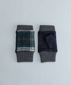 【オルクベット/ORuKuBET】のタンチェックフィンガーレスグローブ(WOMEN) 人気、トレンドファッション・服の通販 founy(ファニー) ファッション Fashion レディースファッション Fashion for Women 手袋 Gloves & Mittens なめらか Smooth, Silky Texture アクリル Acrylic Material スマート Smart, Elegant リブニット Rib Knit, Ribbed Knit 人気 Popular, Best Seller 定番 Standard, Basic Item A/W・秋冬 Autumn/Winter thumbnail グリーン|ID: prp329100004812907 ipo3291000000034941149